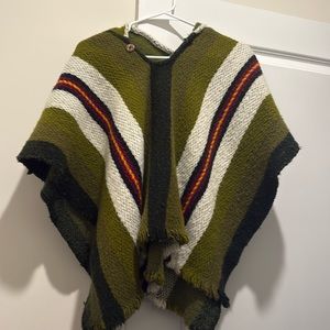 Multicolored Poncho